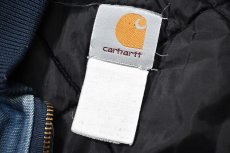 画像5: 00s Used Carhartt Quilt Lined Duck Vest made in USA (5)