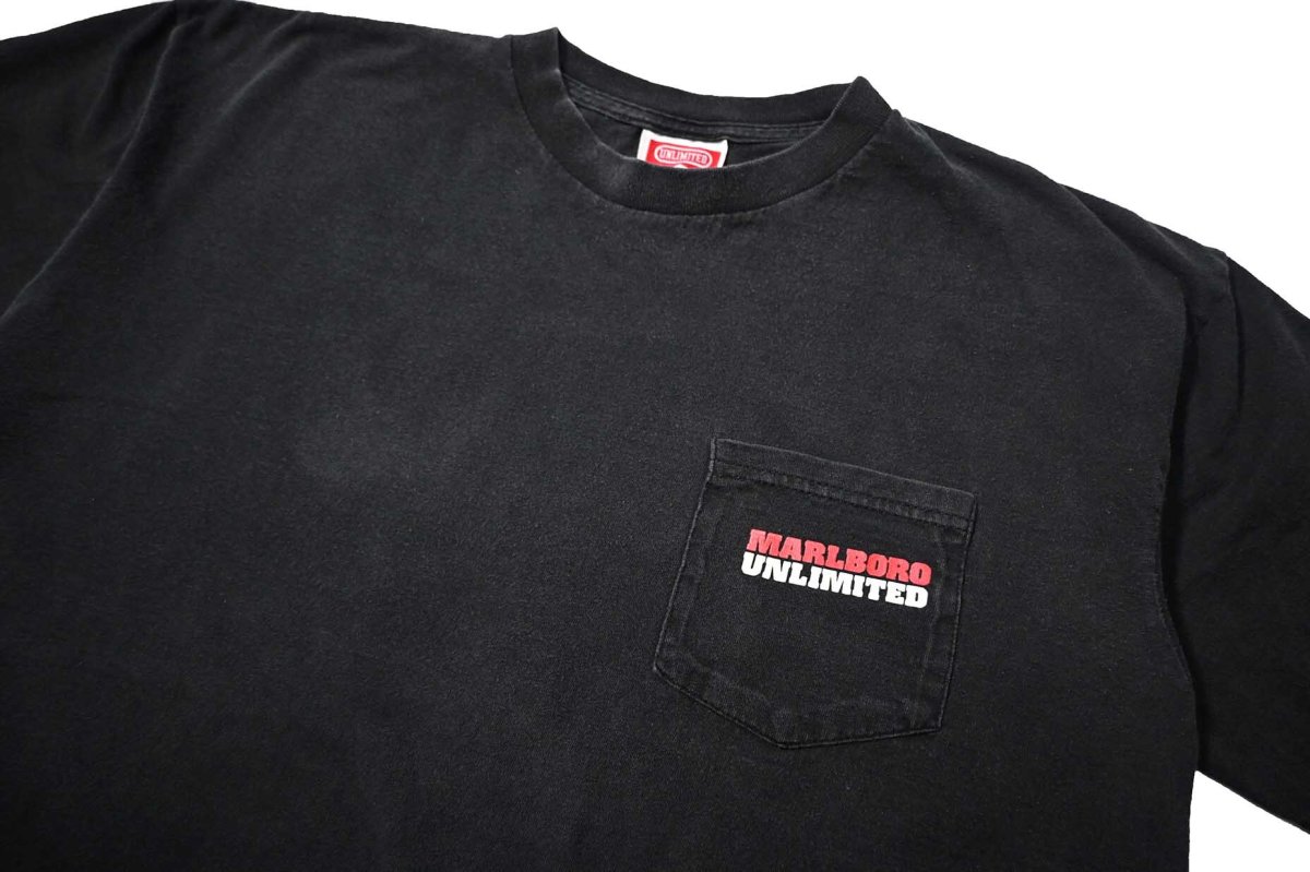 画像2: 90s Used Marlboro Unlimited Print Tee made in USA (2)