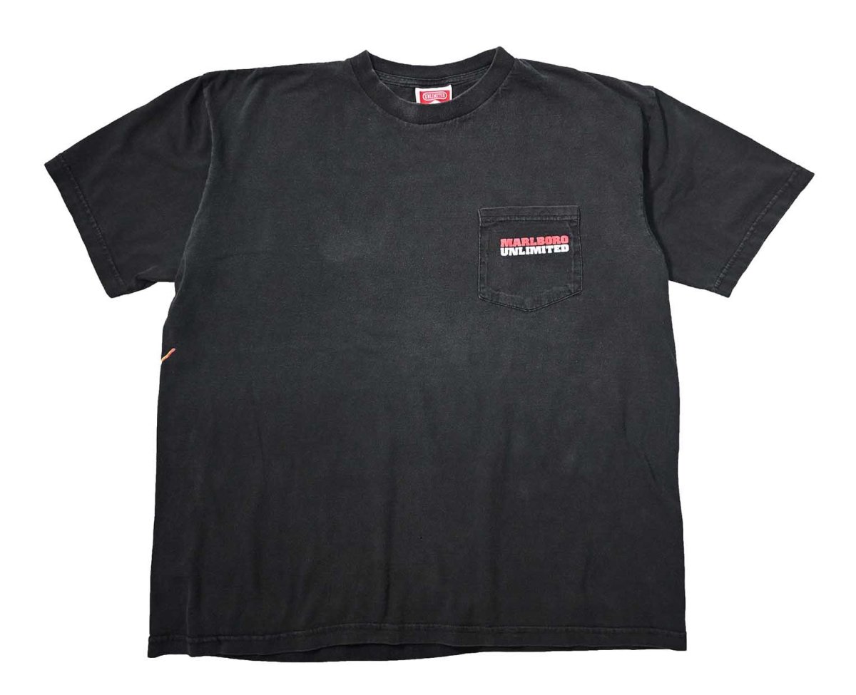 画像1: 90s Used Marlboro Unlimited Print Tee made in USA (1)