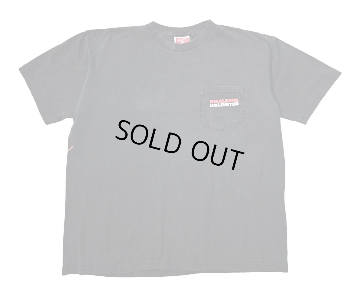 画像1: 90s Used Marlboro Unlimited Print Tee made in USA (1)