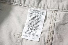 画像5: Used Carhartt Canvas Utility Work Short Tan (5)