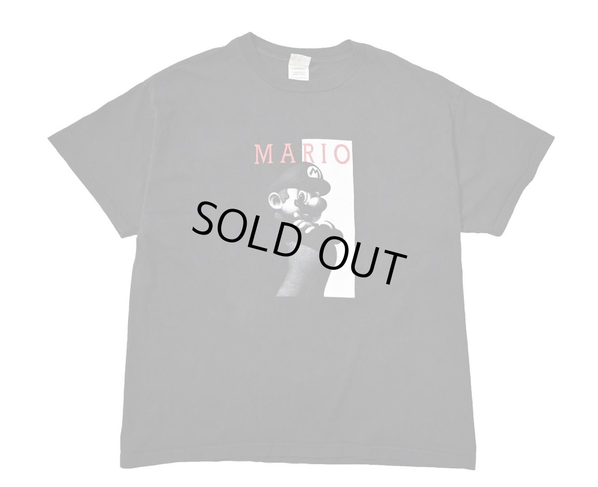 画像1: 00s Used Super Mario Print Tee (1)