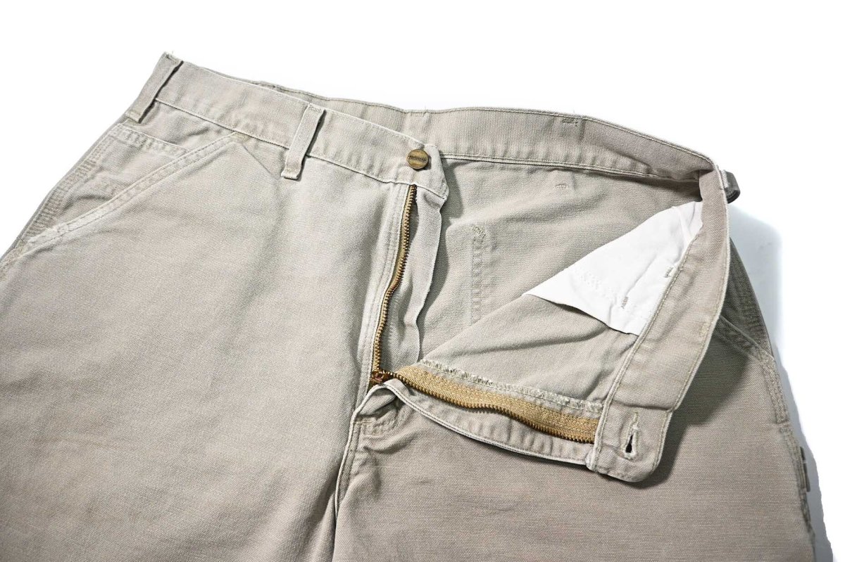 画像4: 02' Used Carhartt Duck Work Short Desert (4)