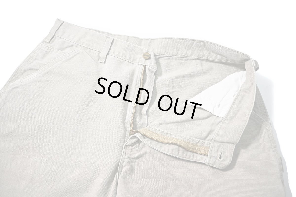 画像4: 02' Used Carhartt Duck Work Short Desert (4)