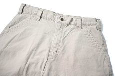 画像2: Used Carhartt Canvas Utility Work Short Tan (2)