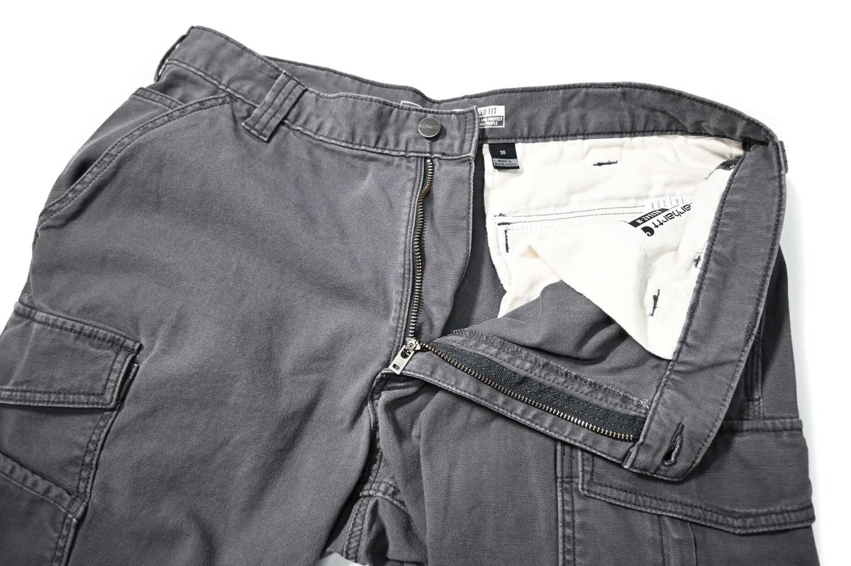 画像5: Used Carhartt Rugged FLEX Rigby Cargo Shorts Shadow (5)