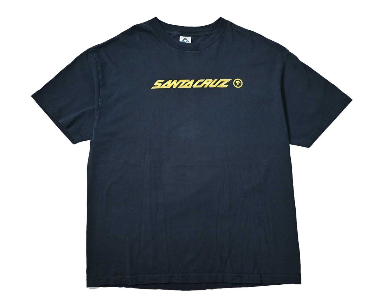 画像1: 00s Used Santa Cruz Print Tee (1)