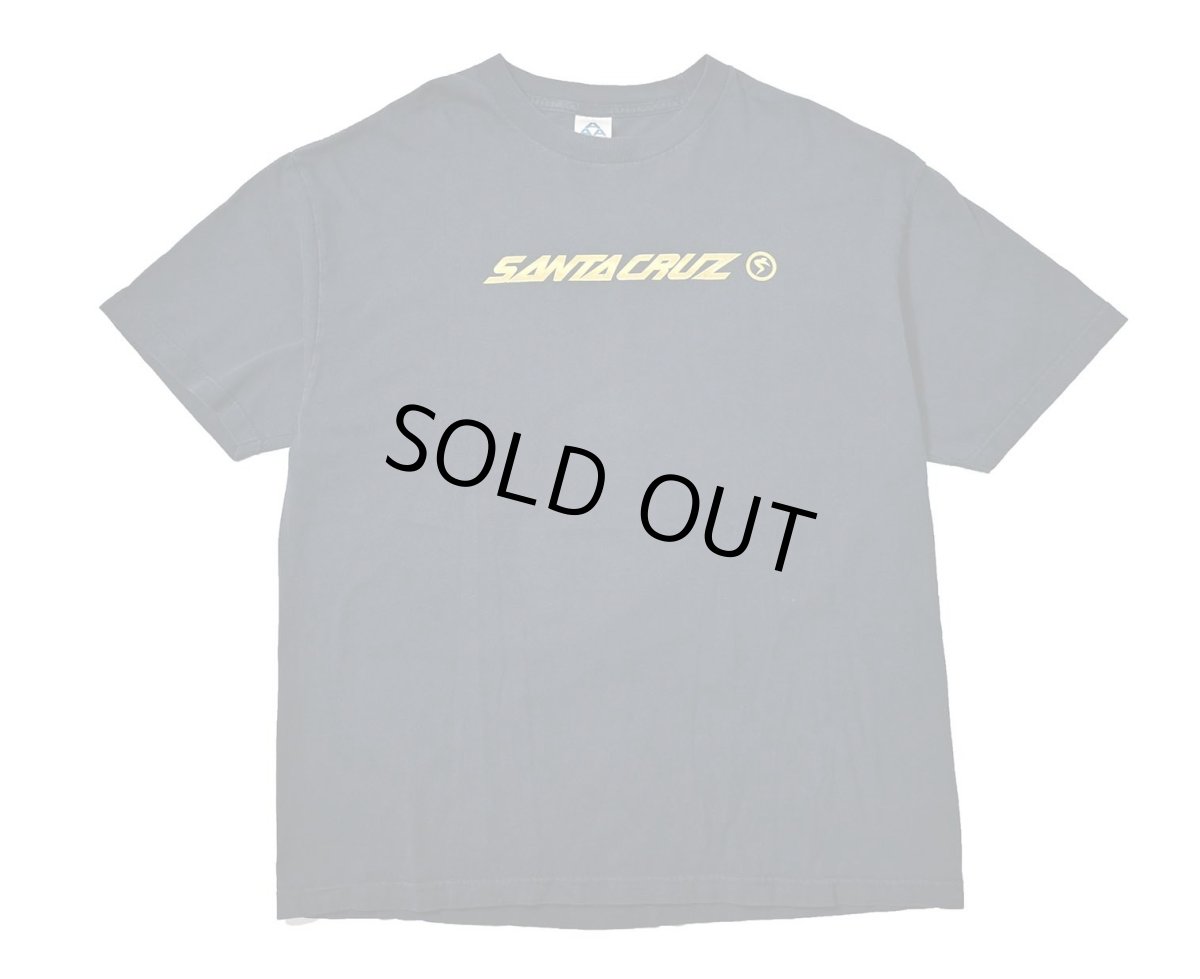 画像1: 00s Used Santa Cruz Print Tee (1)