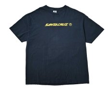 画像1: 00s Used Santa Cruz Print Tee (1)