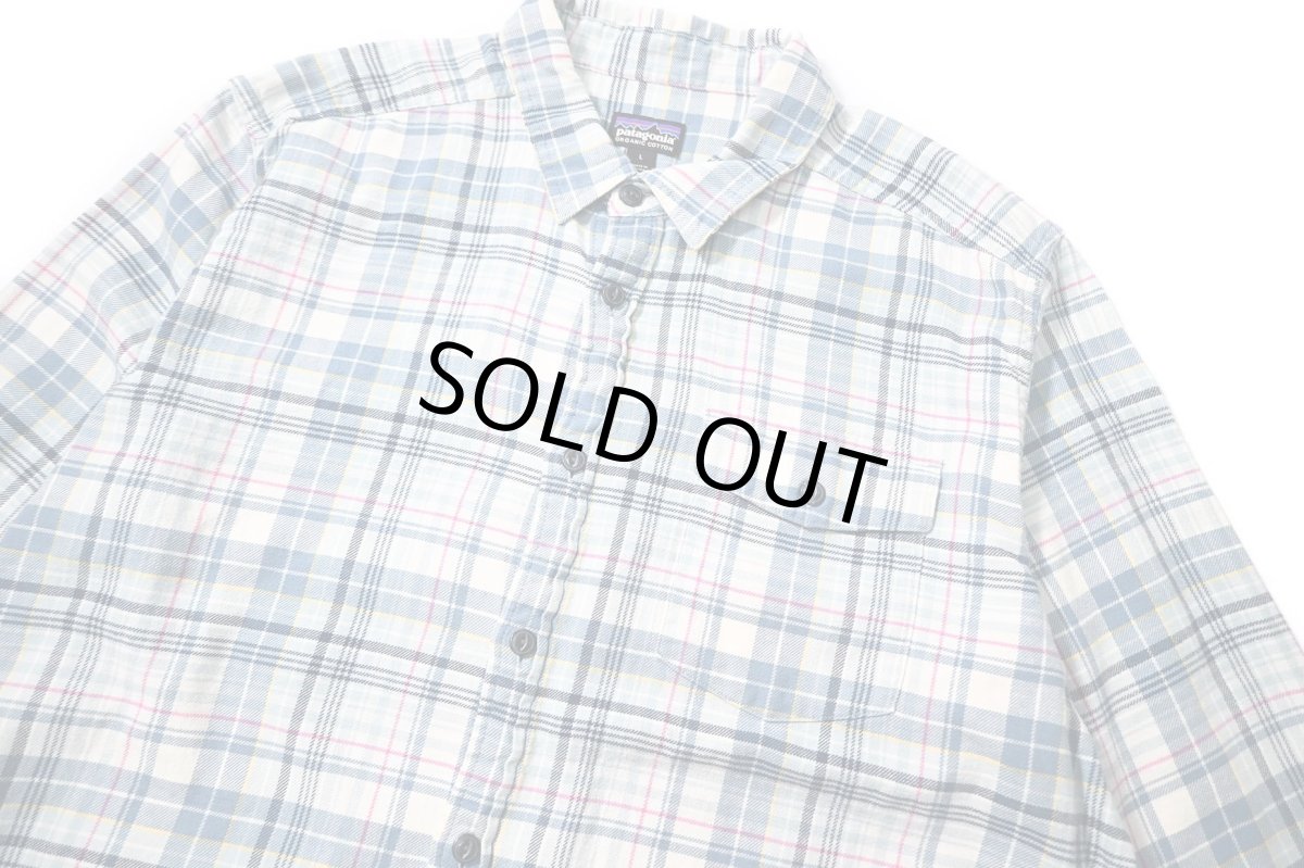 画像2: Used patagonia Lightweight Fjord Flannel Shirt パタゴニア (2)