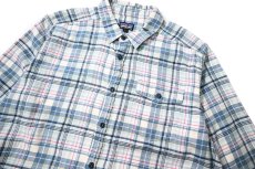 画像2: Used patagonia Lightweight Fjord Flannel Shirt パタゴニア (2)