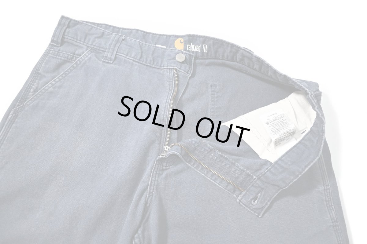 画像4: Used Carhartt Rugged FLEX Rigby Shorts Navy (4)