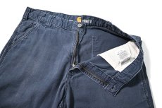画像4: Used Carhartt Rugged FLEX Rigby Shorts Navy (4)