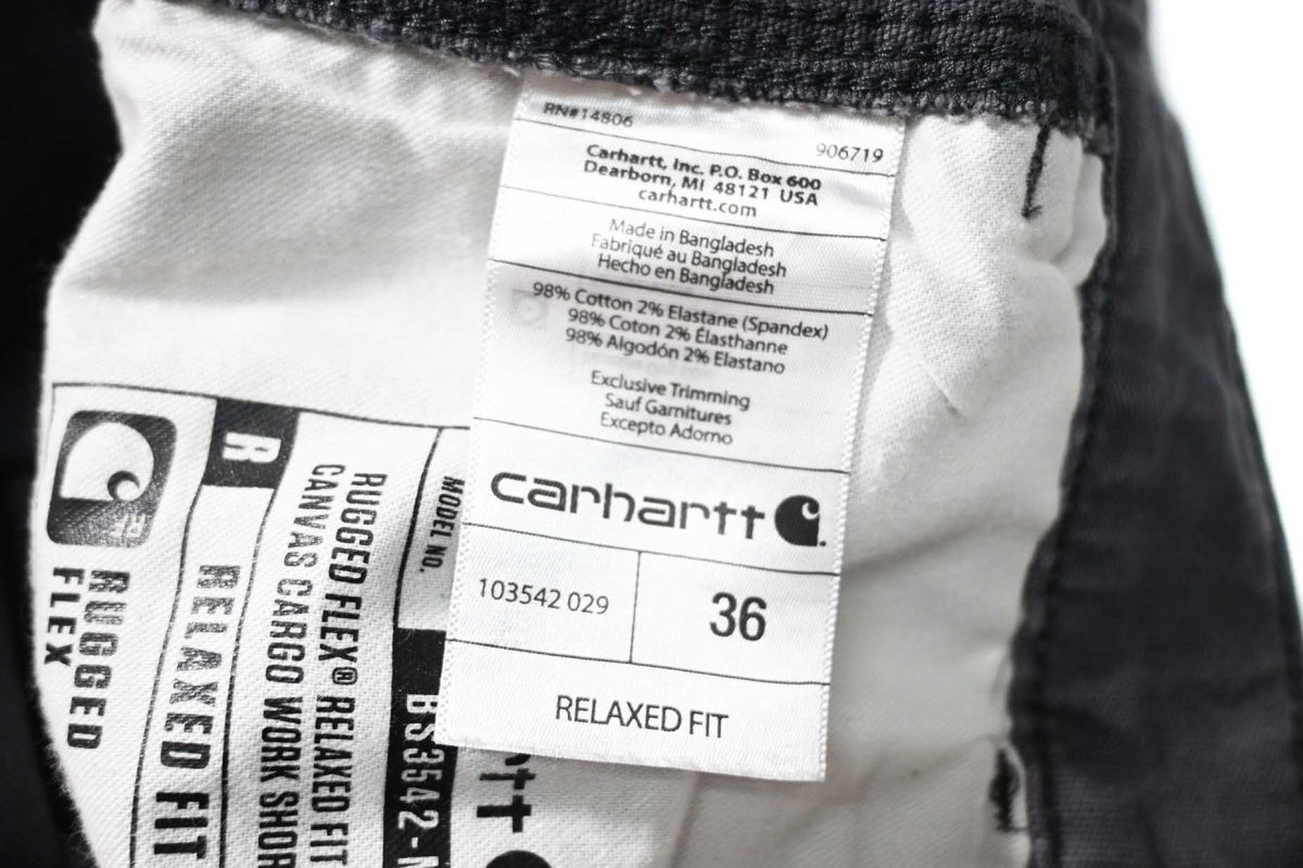 画像7: Used Carhartt Rugged FLEX Rigby Cargo Shorts Shadow (7)