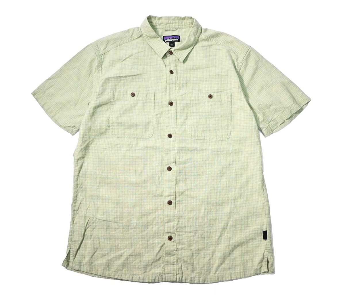 画像1: Used patagonia Back Step Shirt パタゴニア (1)