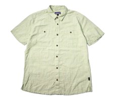 画像1: Used patagonia Back Step Shirt パタゴニア (1)