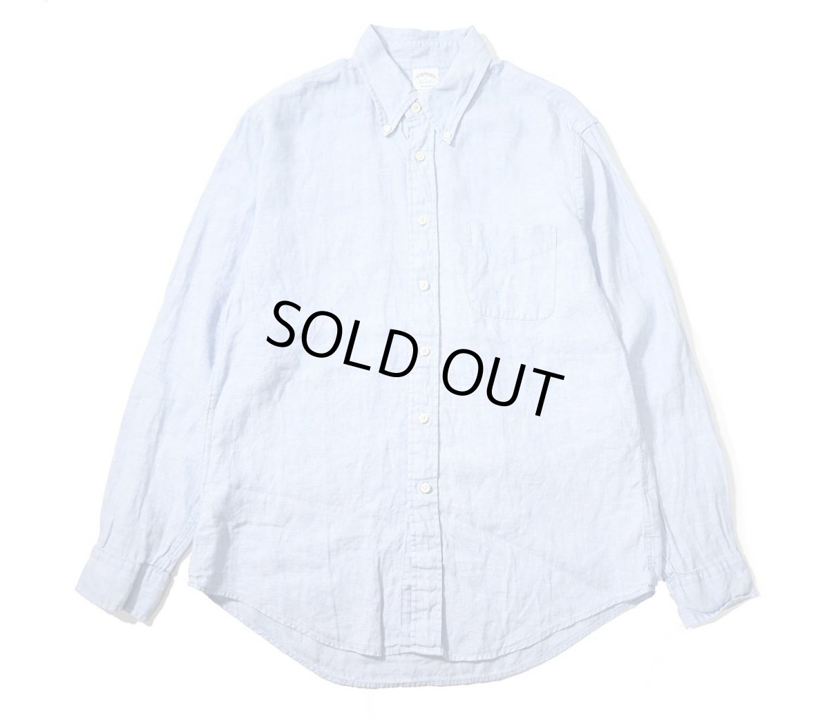 画像1: Used Brooks Brothers Irish Linen Shirt (1)