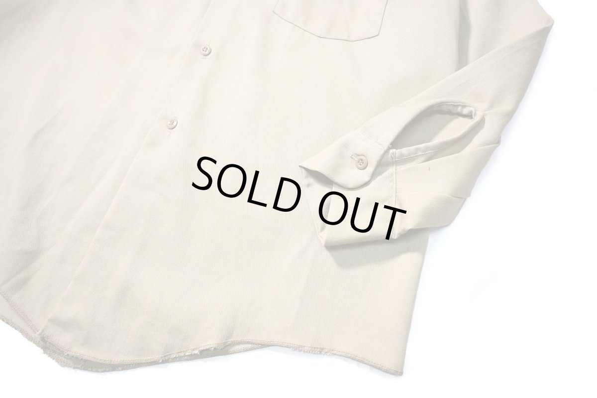 画像3: 70s Used Dickies Embroidered Work Shirt made in USA (3)