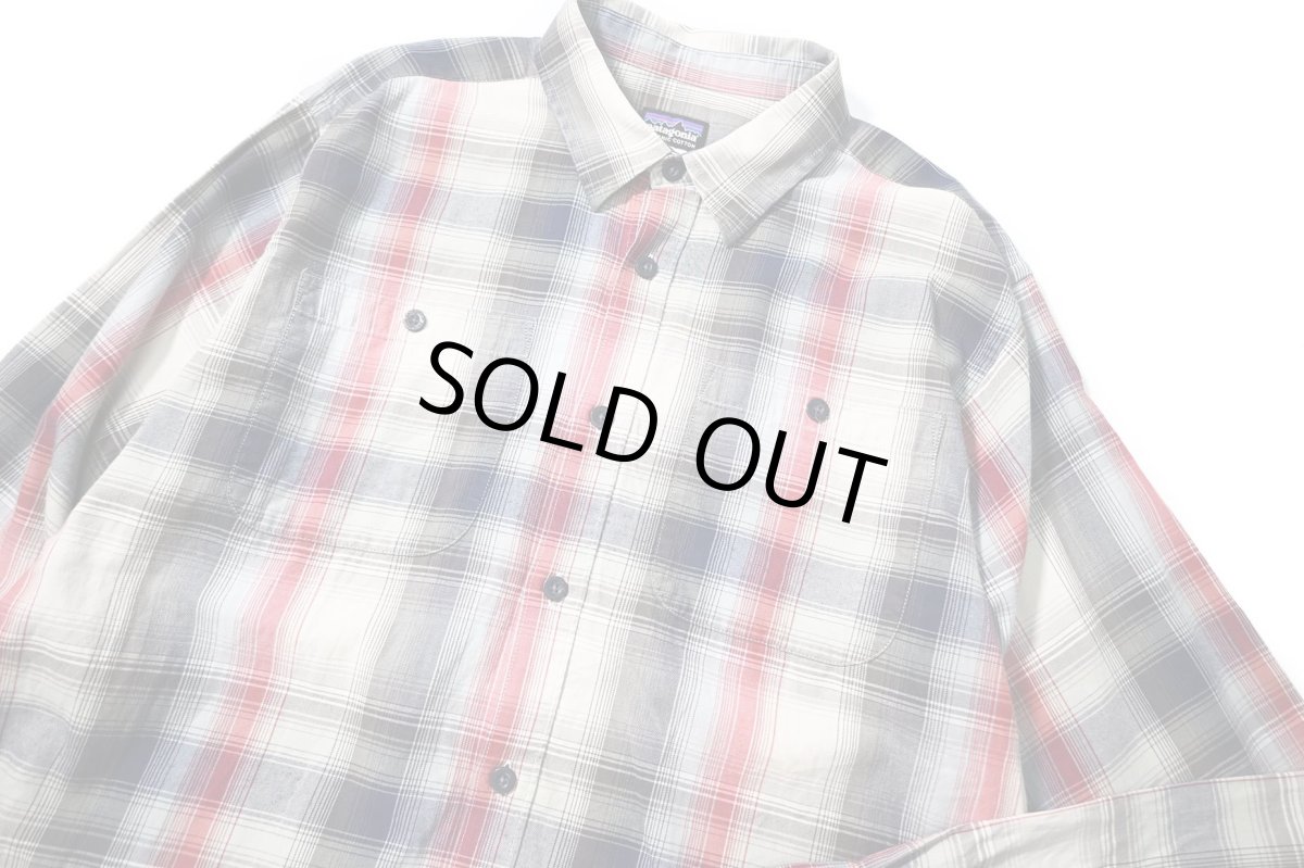 画像2: Used patagonia Pima Cotton Shirt パタゴニア (2)