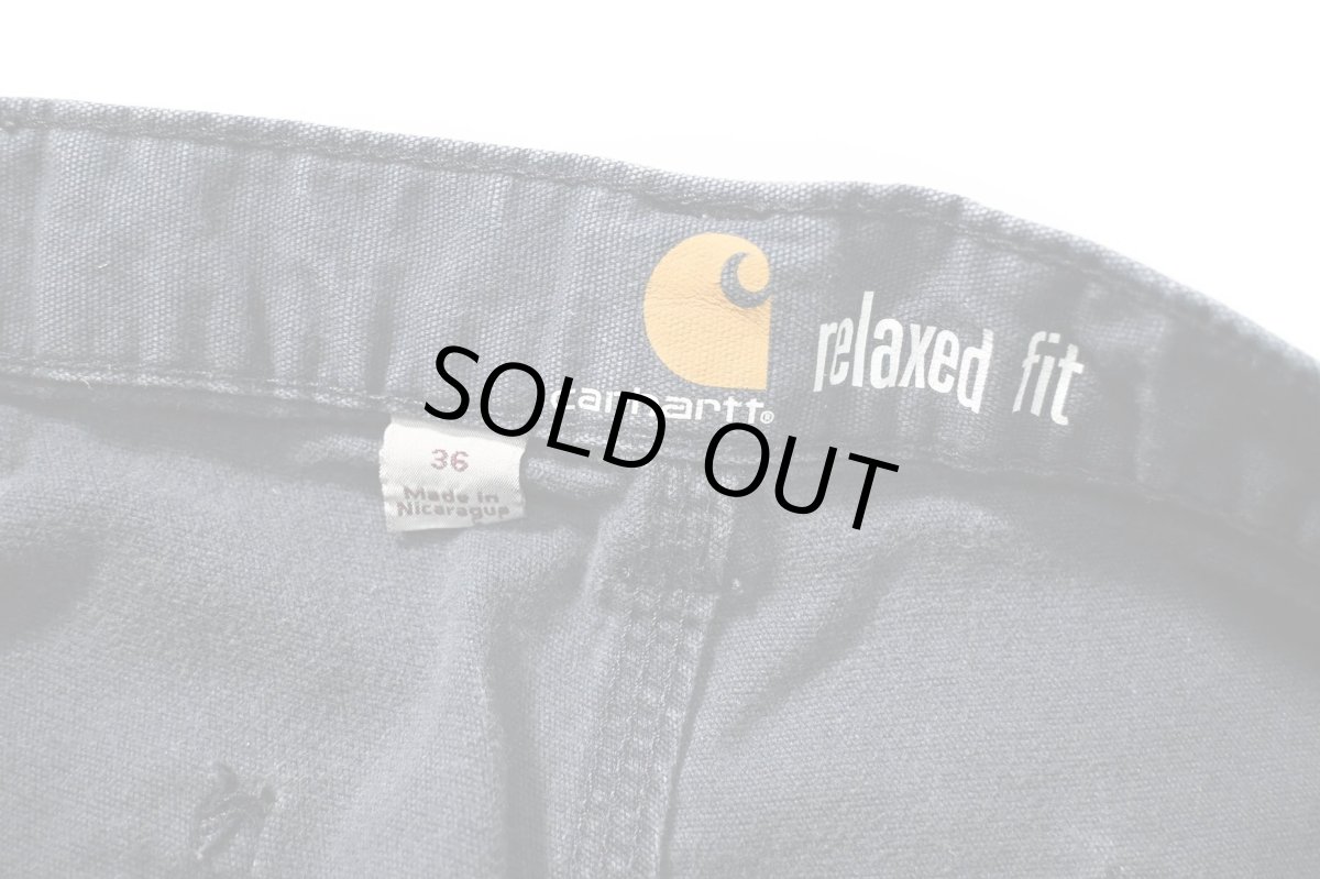 画像5: Used Carhartt Rugged FLEX Rigby Shorts Navy (5)