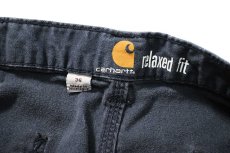 画像5: Used Carhartt Rugged FLEX Rigby Shorts Navy (5)