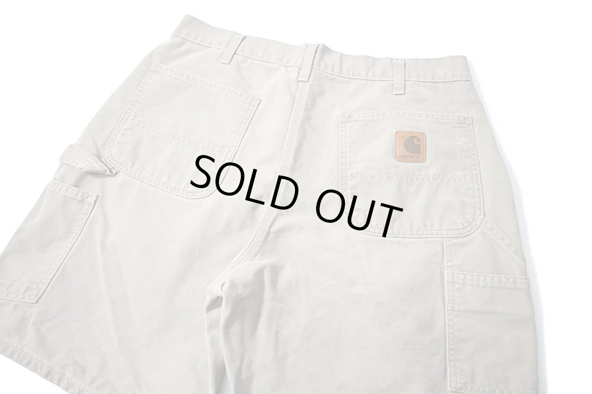画像3: 02' Used Carhartt Duck Work Short Desert (3)