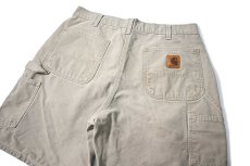 画像3: 02' Used Carhartt Duck Work Short Desert (3)