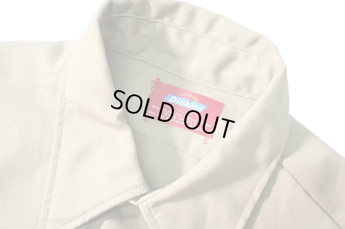 画像4: 70s Used Dickies Embroidered Work Shirt made in USA (4)