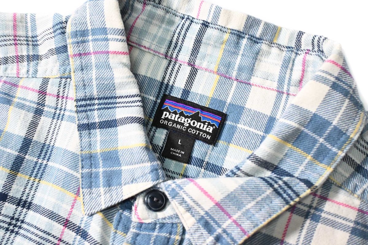 画像4: Used patagonia Lightweight Fjord Flannel Shirt パタゴニア (4)