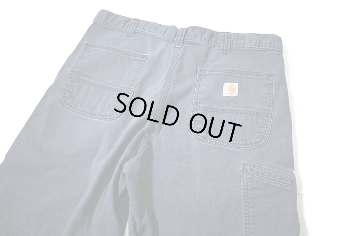 画像3: Used Carhartt Rugged FLEX Rigby Shorts Navy (3)