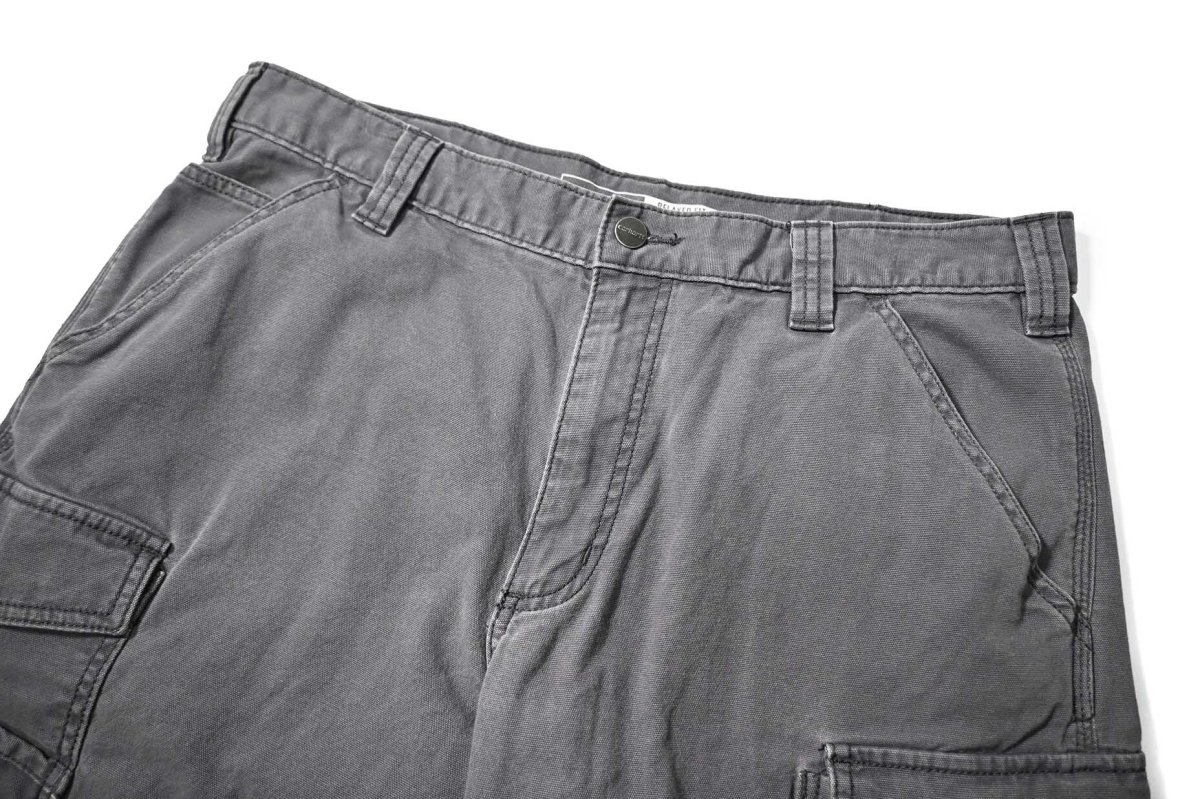 画像2: Used Carhartt Rugged FLEX Rigby Cargo Shorts Shadow (2)