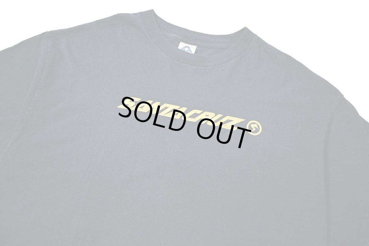 画像2: 00s Used Santa Cruz Print Tee (2)