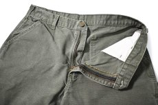 画像4: 06' Used Carhartt Duck Work Short Moss (4)