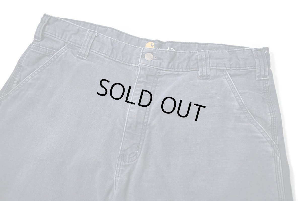 画像2: Used Carhartt Rugged FLEX Rigby Shorts Navy (2)