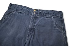 画像2: Used Carhartt Rugged FLEX Rigby Shorts Navy (2)