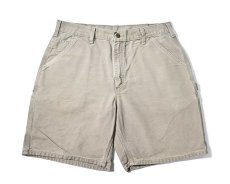 画像1: 02' Used Carhartt Duck Work Short Desert (1)