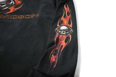 画像5: 00s Used Harley-Davidson L/S Print Tee made in USA (5)