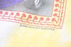 画像5: 00s Used In-N-Out Burger Print Tee (5)