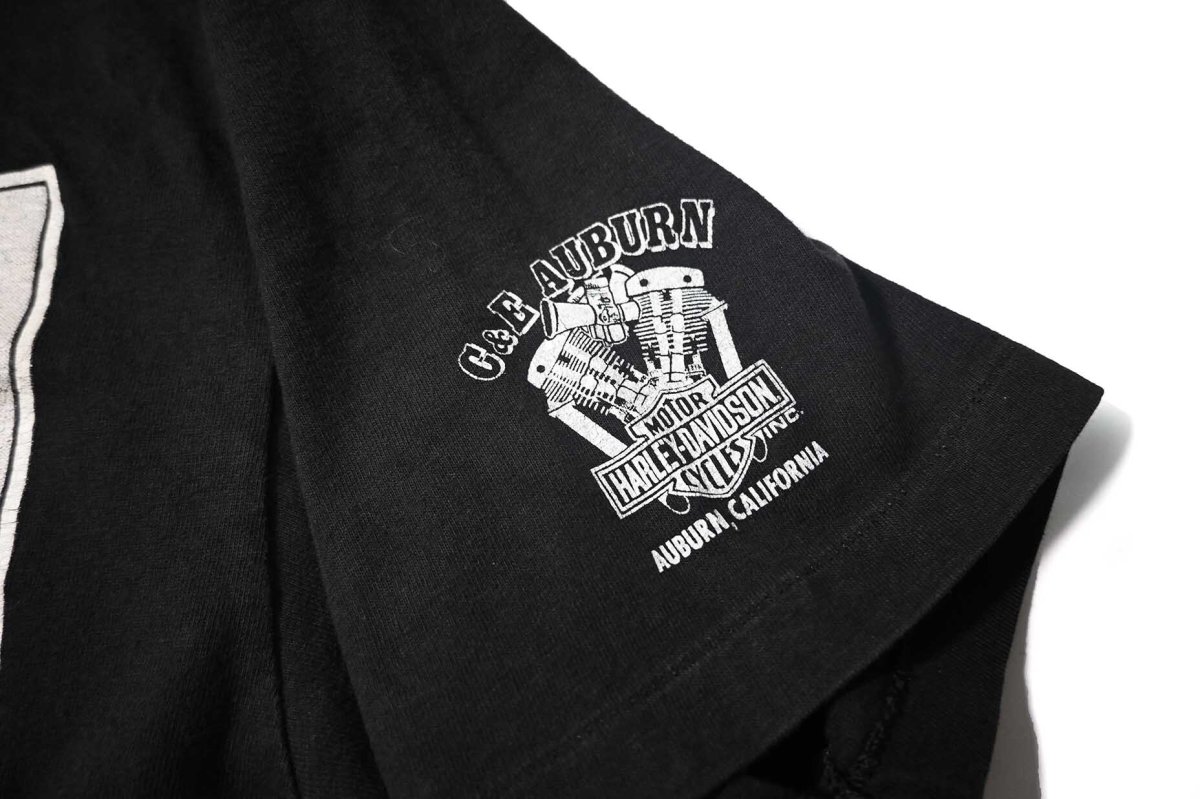 画像4: 90s Used Harley-Davidson Print Tee made in USA (4)