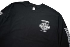 画像2: Used Harley-Davidson L/S Print Tee (2)