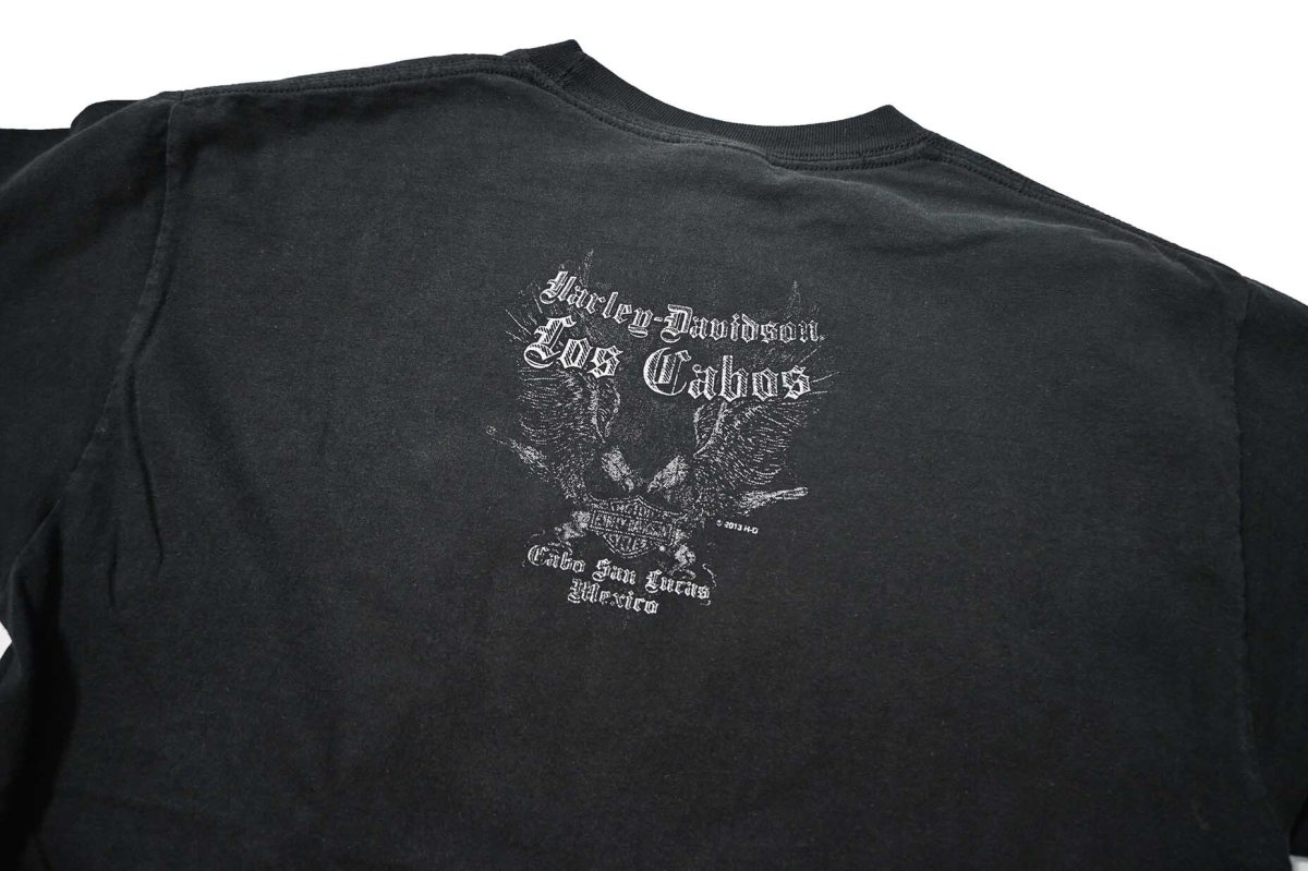 画像5: Used Harley-Davidson Print Tee (5)