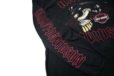 画像6: 00s Used Harley-Davidson L/S Print Tee (6)