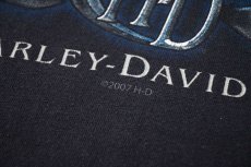画像4: 00s Used Harley-Davidson L/S Print Tee made in USA (4)