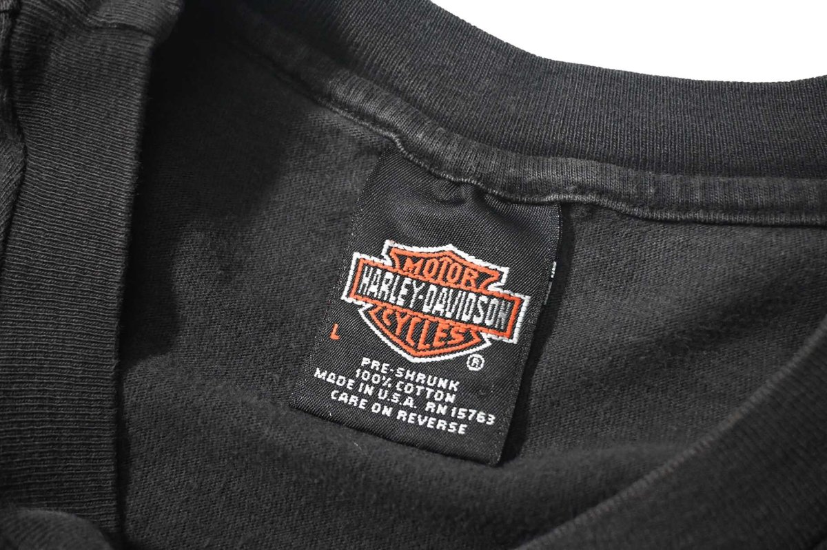 画像4: 90s Used Harley-Davidson Print Tee made in USA (4)