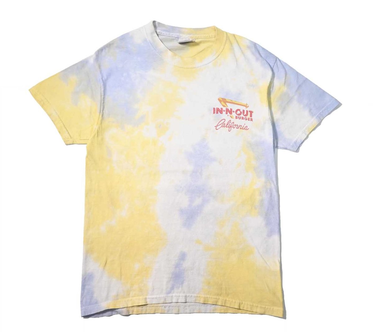 画像1: 00s Used In-N-Out Burger Print Tee (1)