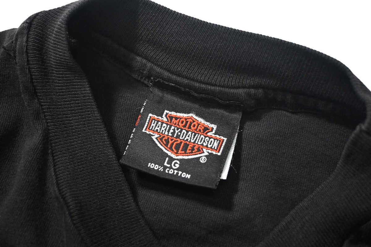 画像6: 90s Used Harley-Davidson Print Tee made in USA (6)