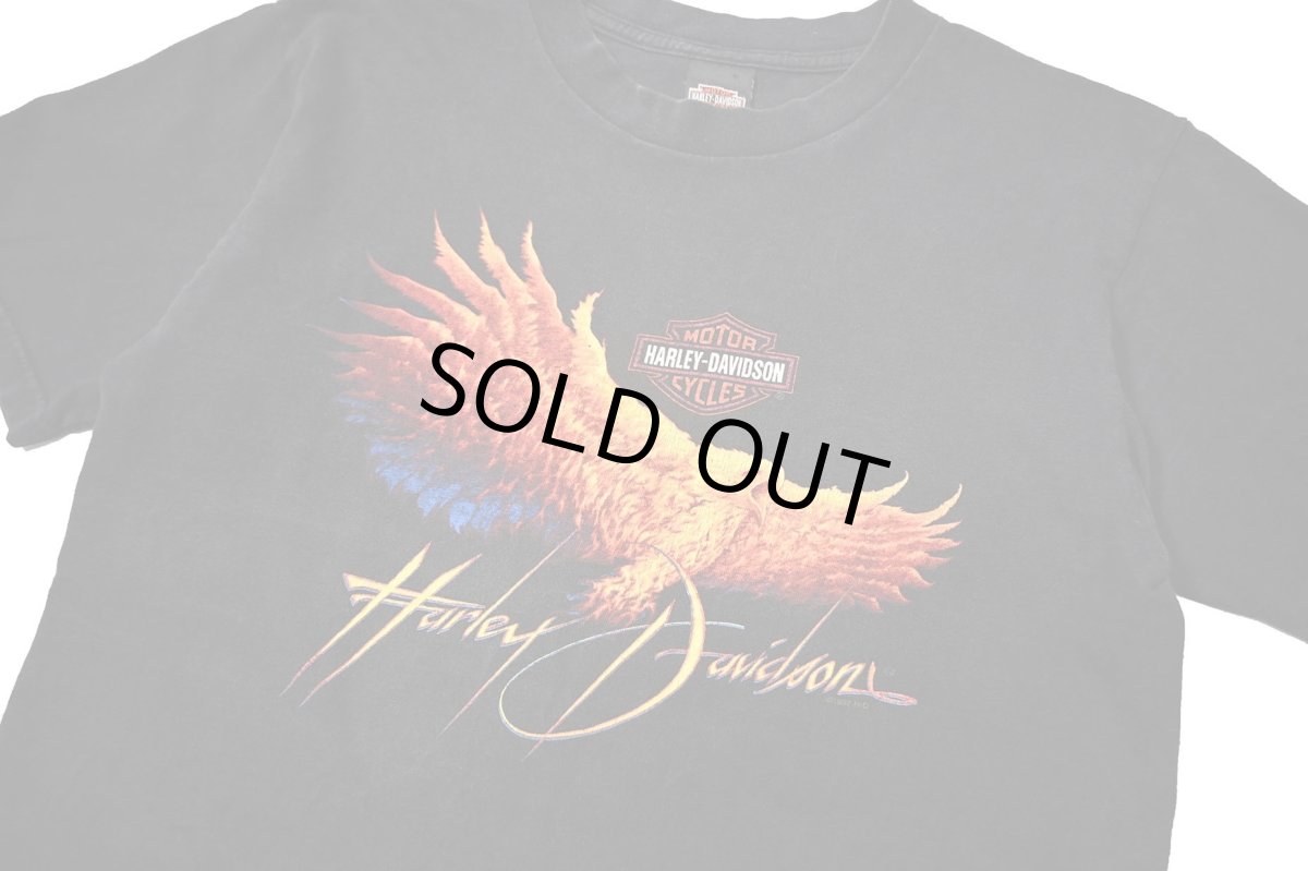 画像2: 90s Used Harley-Davidson Print Tee made in USA (2)