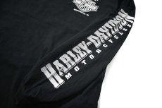 画像4: Used Harley-Davidson L/S Print Tee (4)