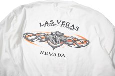 画像7: 00s Used Harley-Davidson L/S Print Tee made in USA (7)