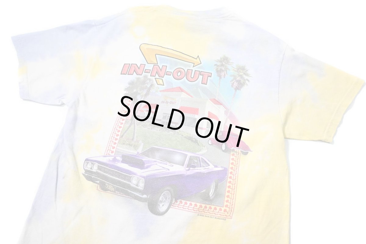 画像4: 00s Used In-N-Out Burger Print Tee (4)